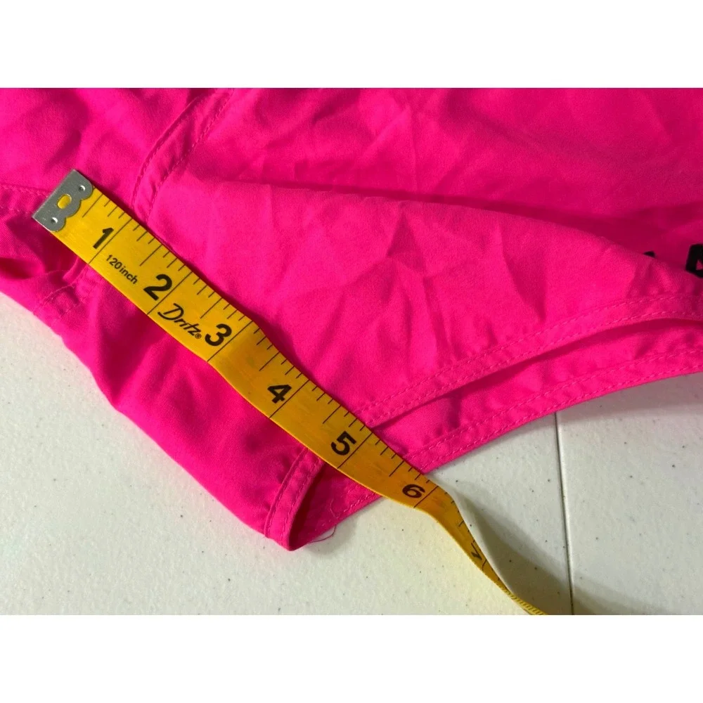 Playboy by PacSun Mens Hot Pink Surf Club Swim Trunks Shorts Size M